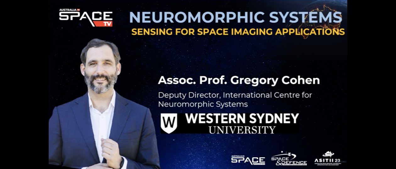 VIDEO> Neuromorphic sensing for space imaging applications - Greg Cohen
